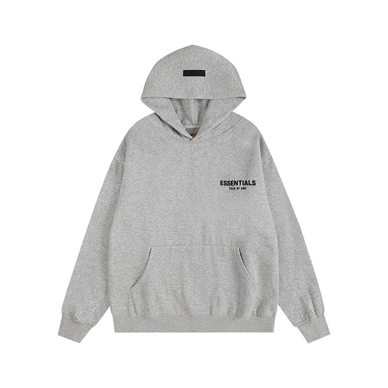 אפור עכבר - Essentials classic Hoodie