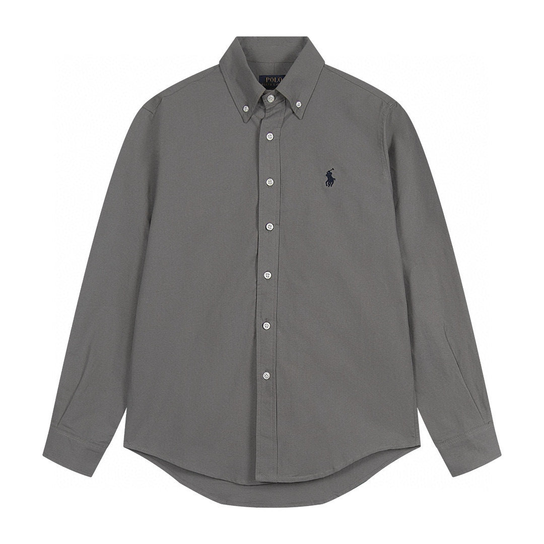Polo Ralph Lauren Oxford Shirt - אפור