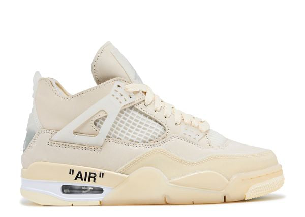 Off - White x Air Jordan 4 Retro SP - Sail