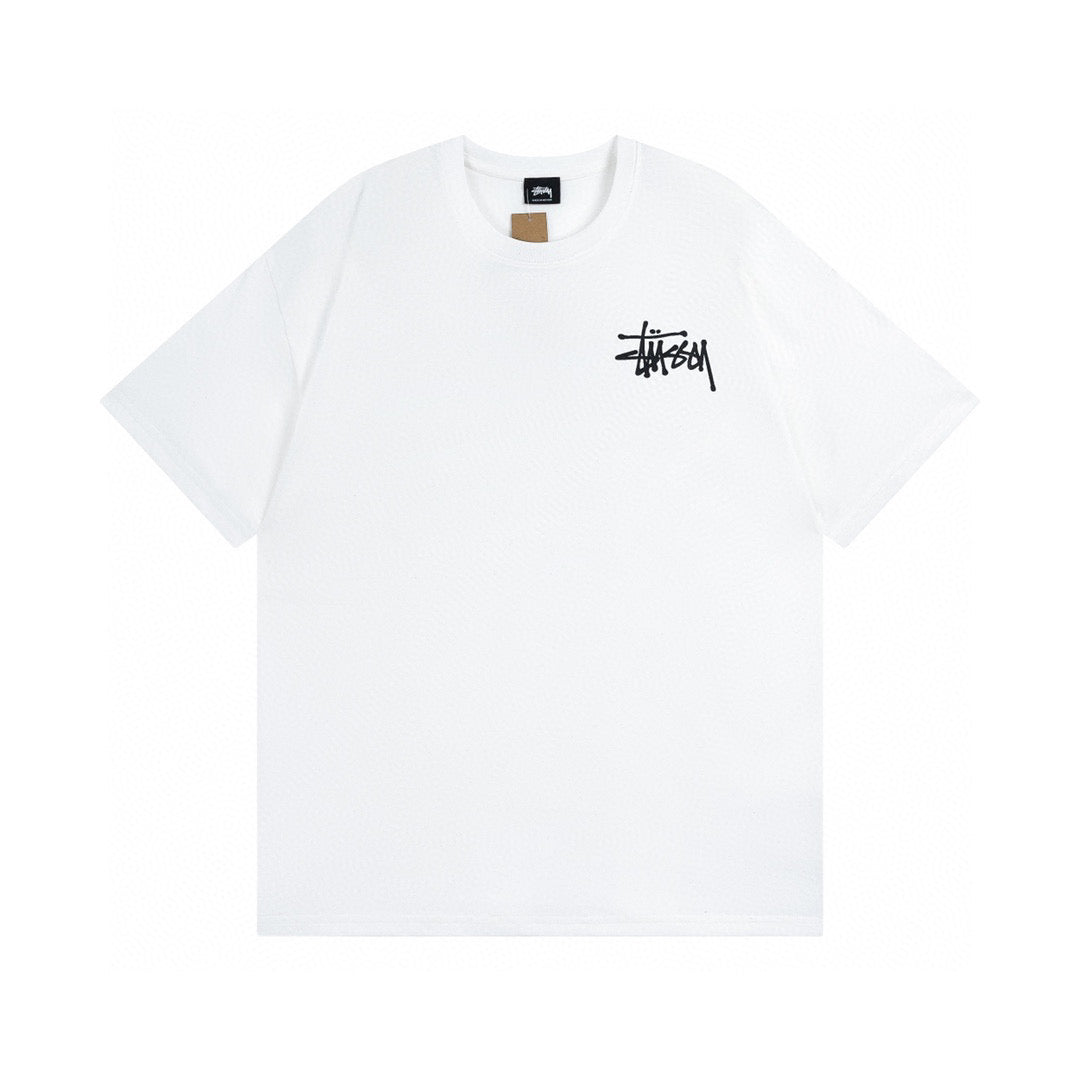 Stüssy Dice T Shirt - White/Red