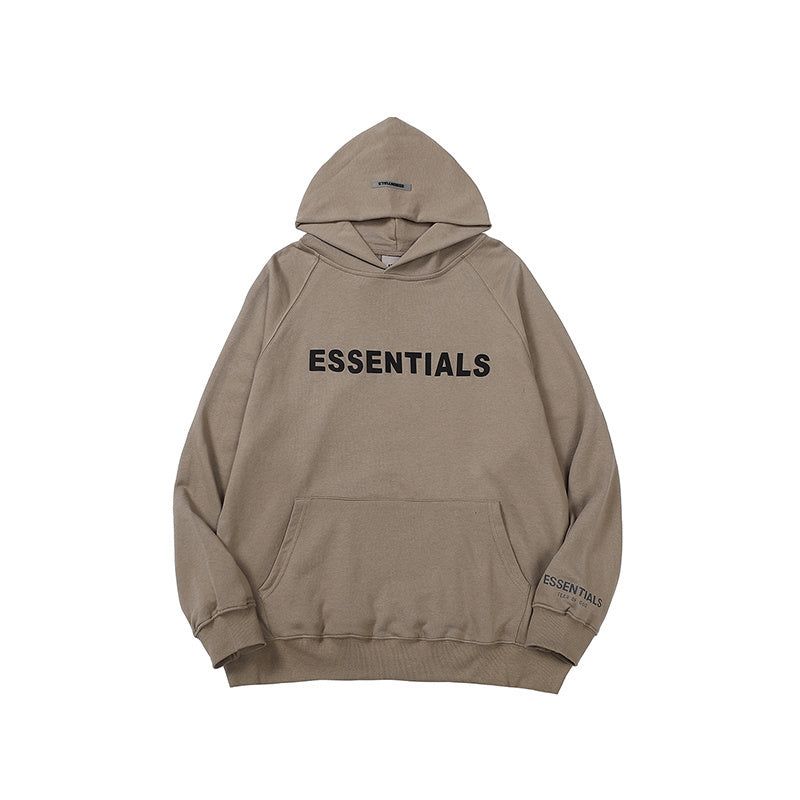חום - Essentials big logo Hoodie