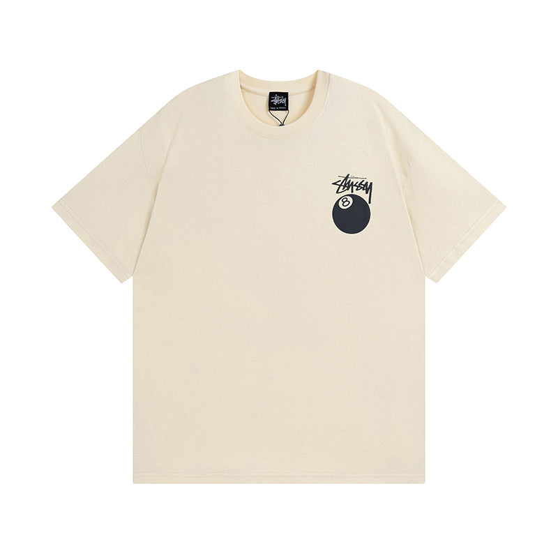 Stüssy 8 Ball Tee - cream