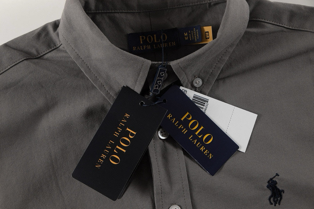 Polo Ralph Lauren Oxford Shirt - אפור