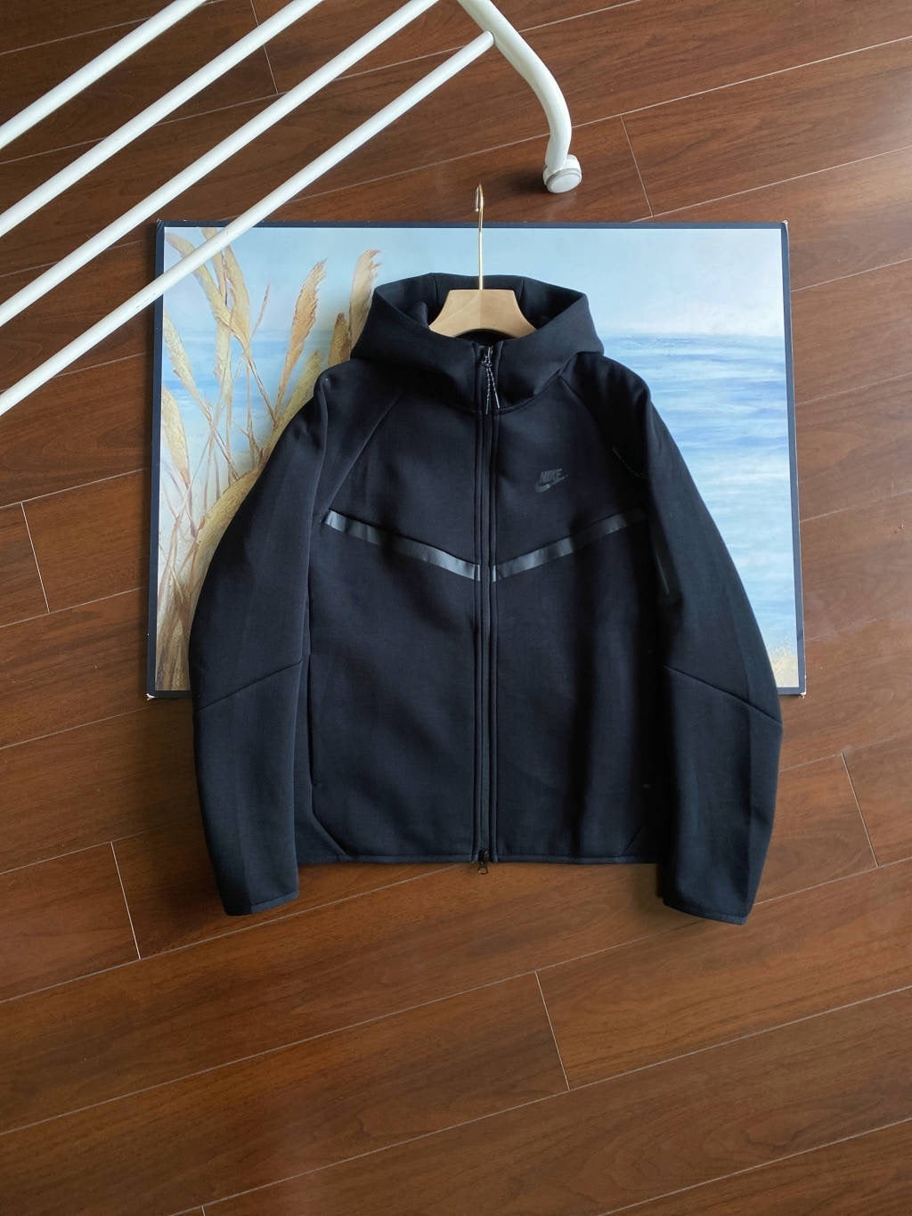 שחור - Nike tech Hoodie