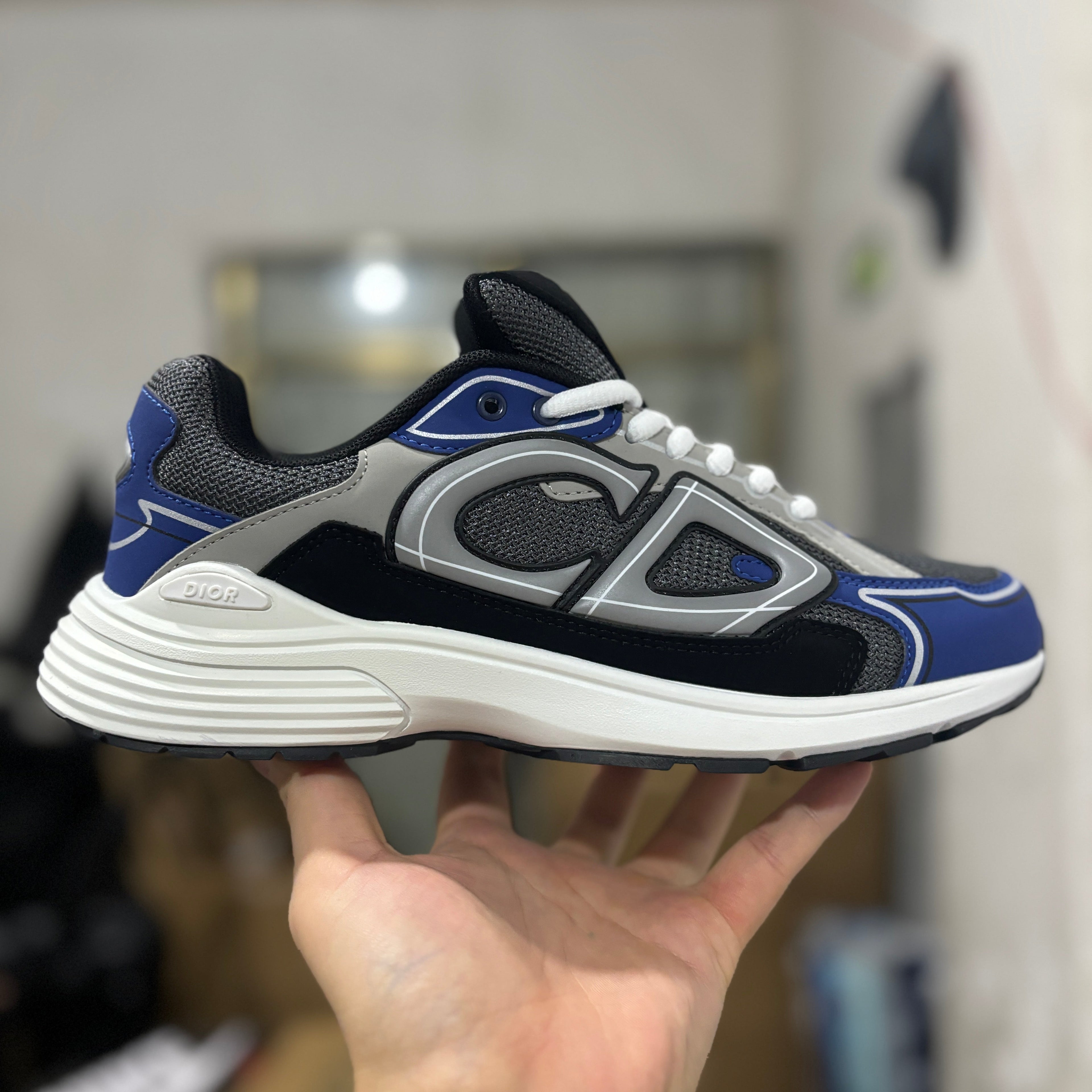 Dior B30 Sneaker - Blue/Grey
