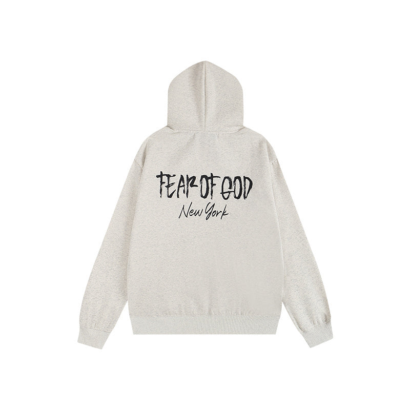 לבן - Essentials Hoodie New York