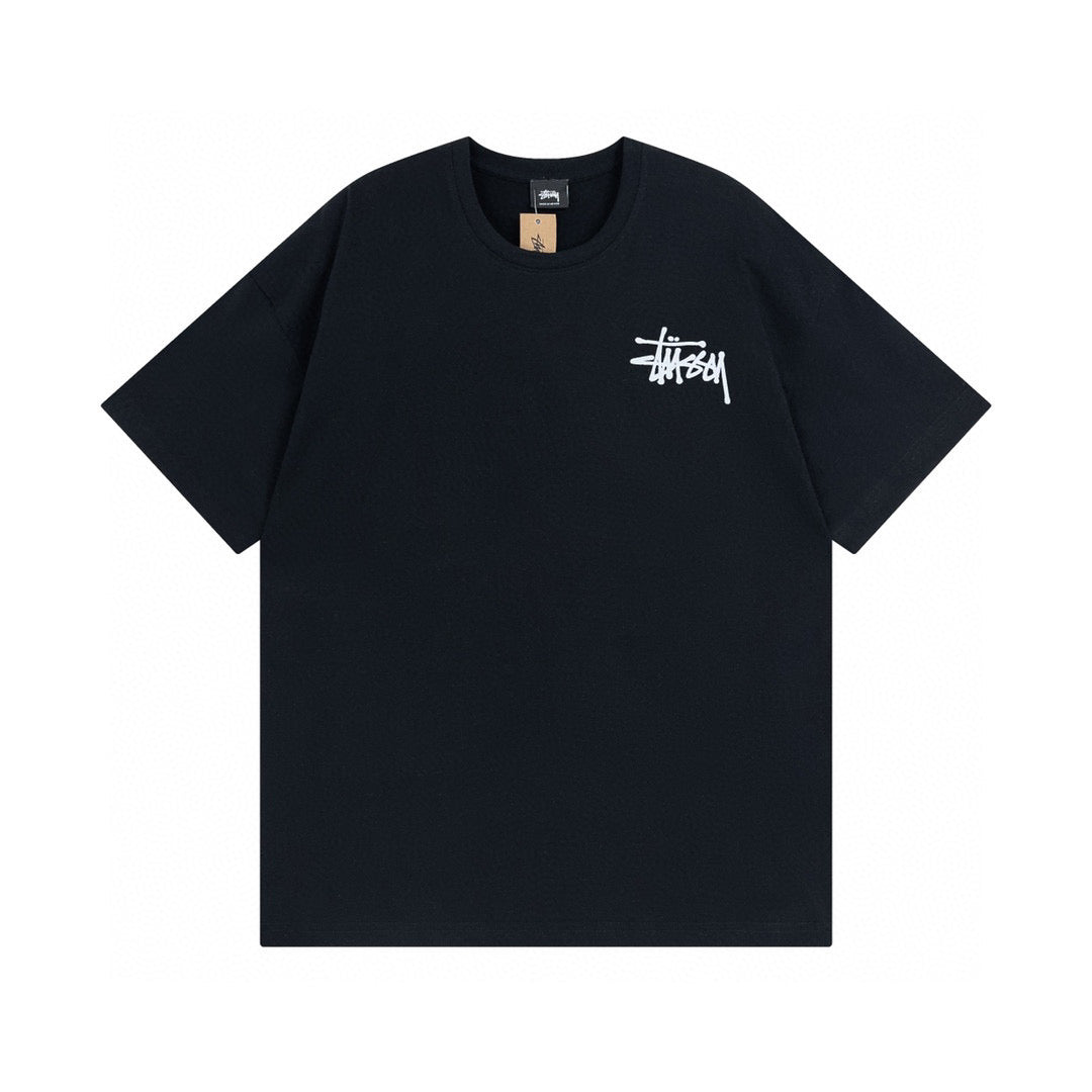 Stüssy Dice T Shirt - Black/White