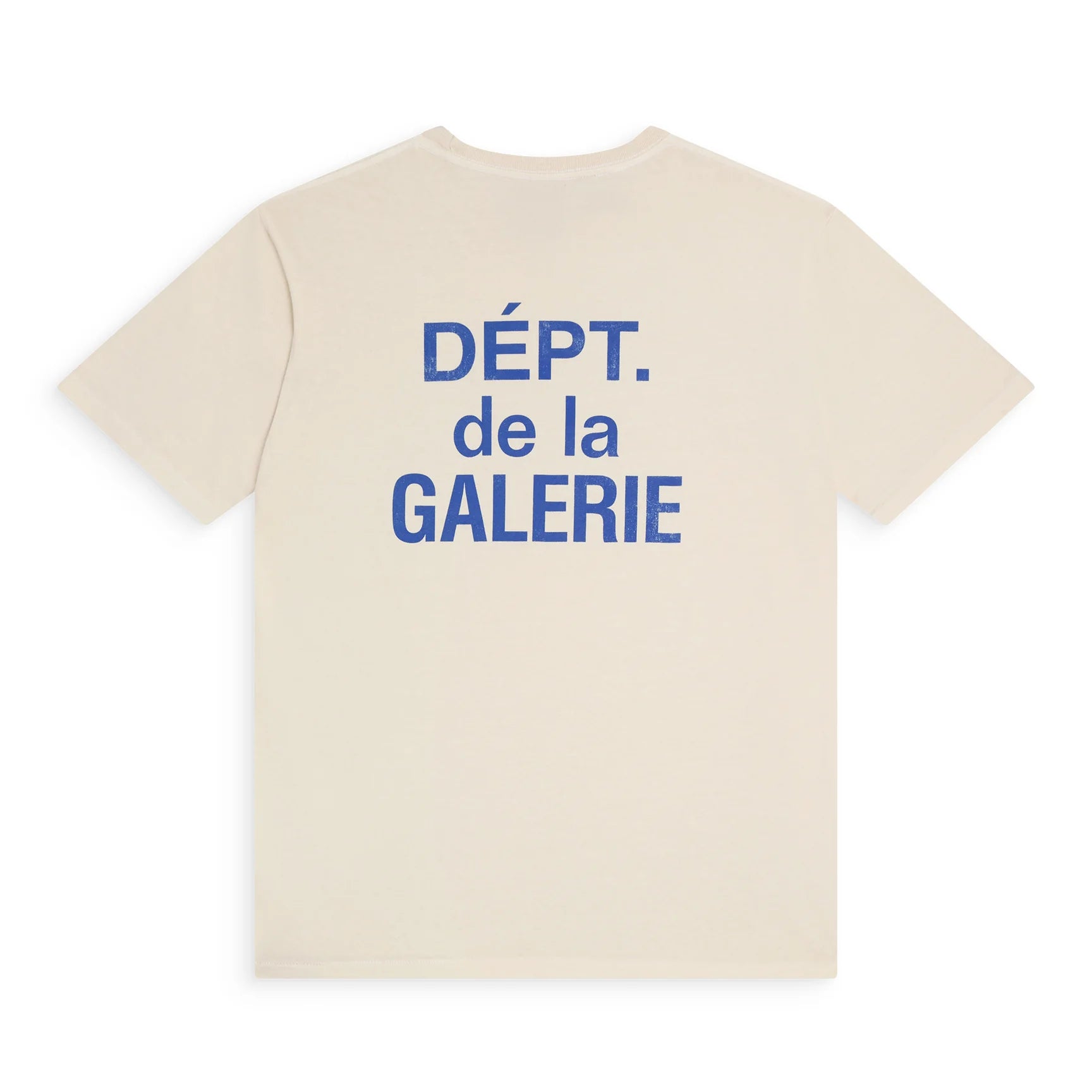 Dépt de la Galerie T Shirt - Cream /Blue