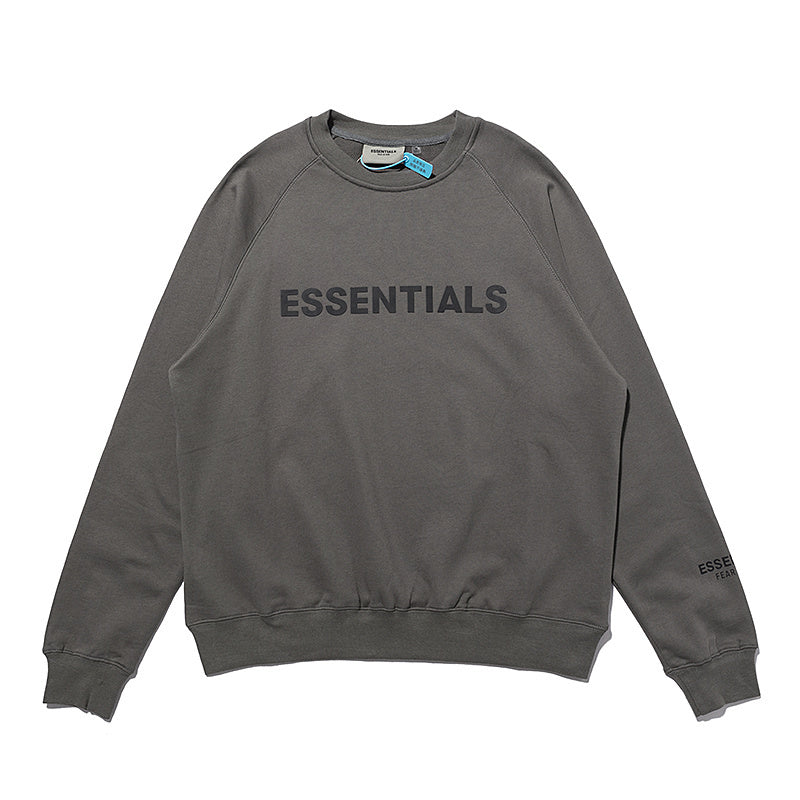 אפור כהה - Essentials sweater