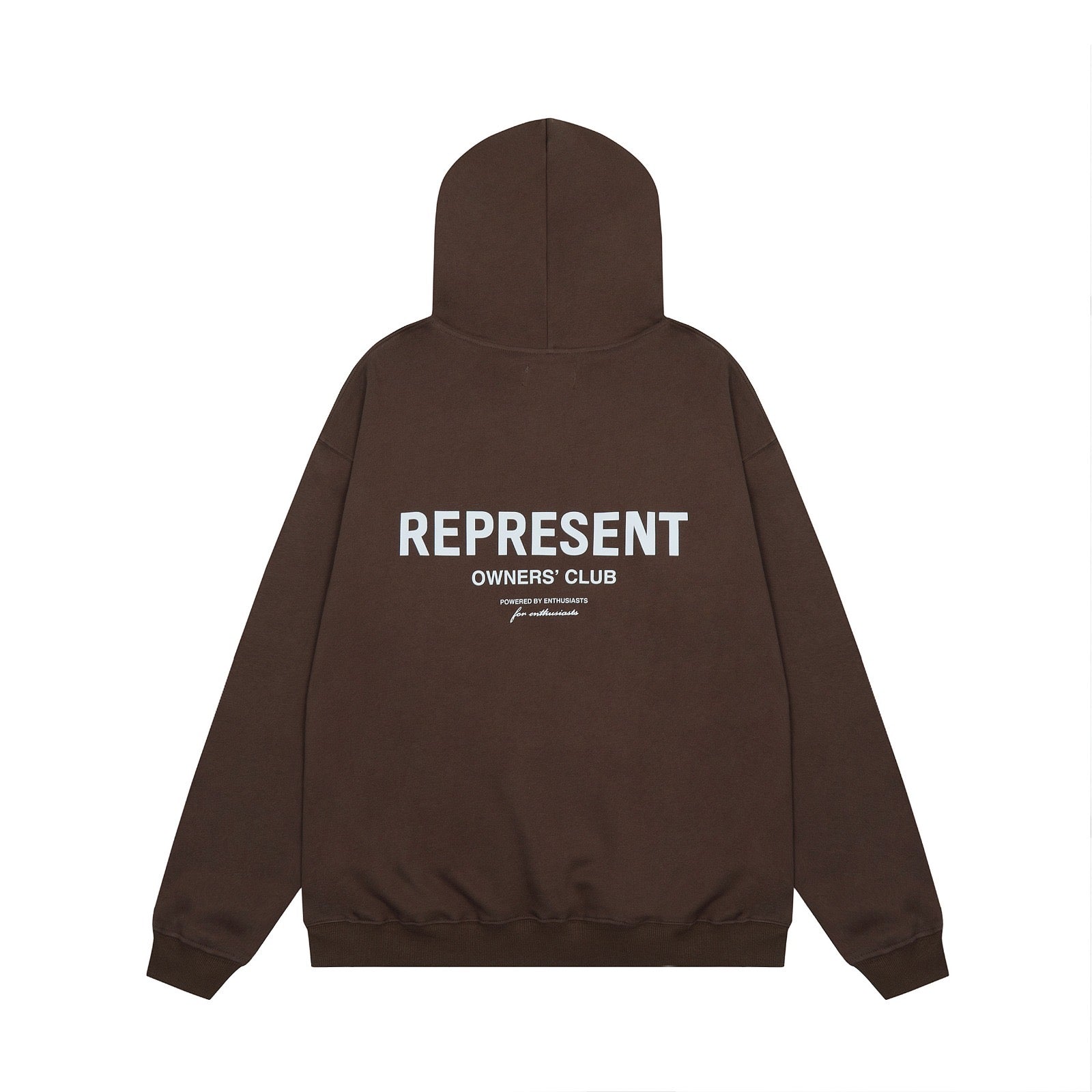 Represent Hoodie - חום