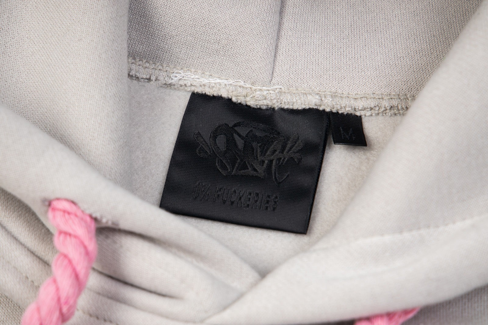 Syna World hoodie - אפור/ורוד