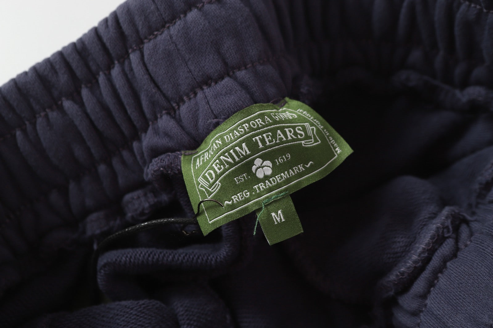 Denim trs faded Tracksuit - כחול