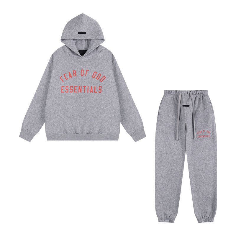 אפור/אדום - FOG Essentials Tracksuit