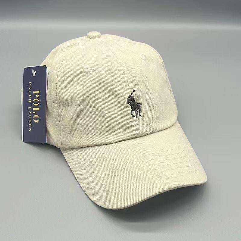 polo ralph lauren hat - שמנת