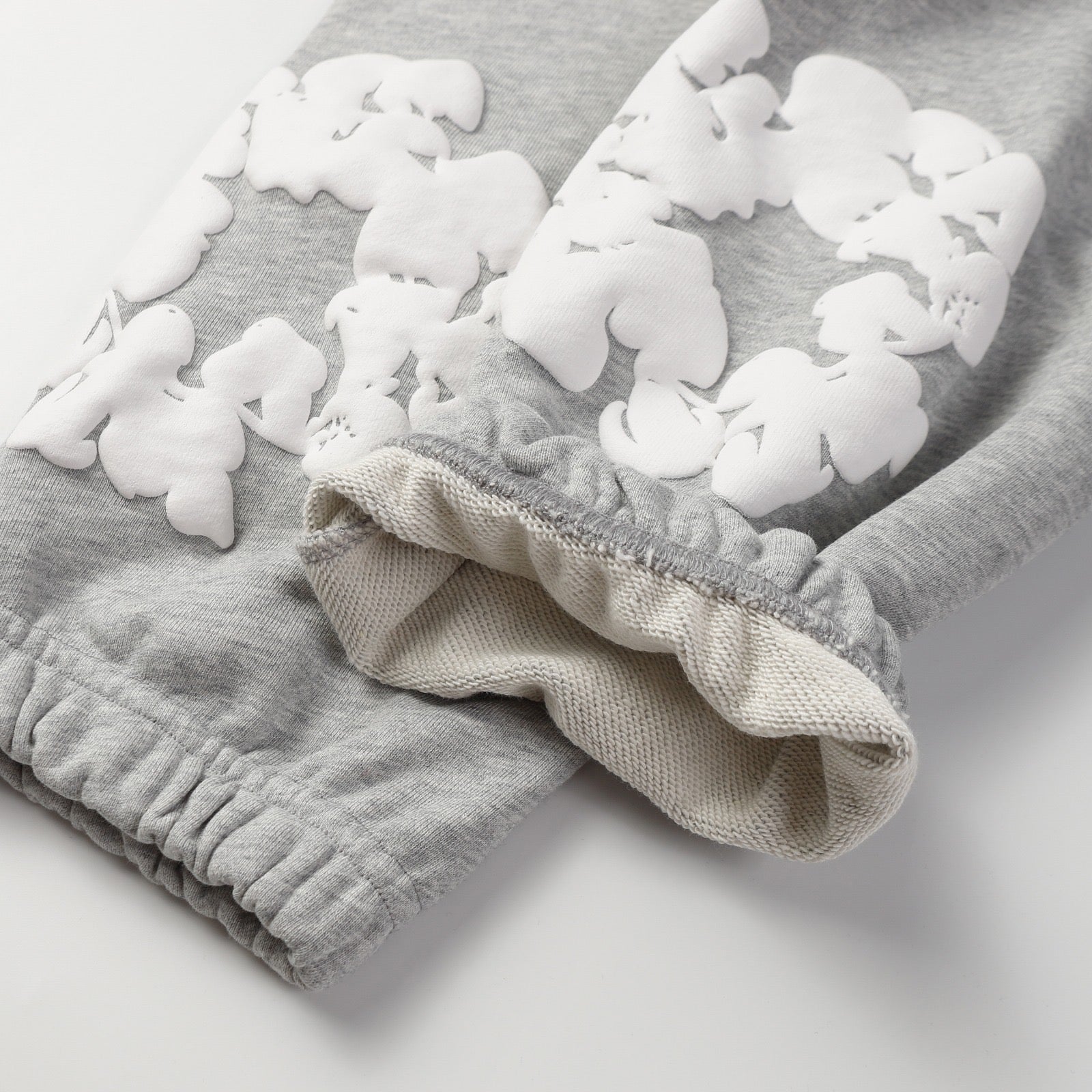 Denim trs pants - אפור