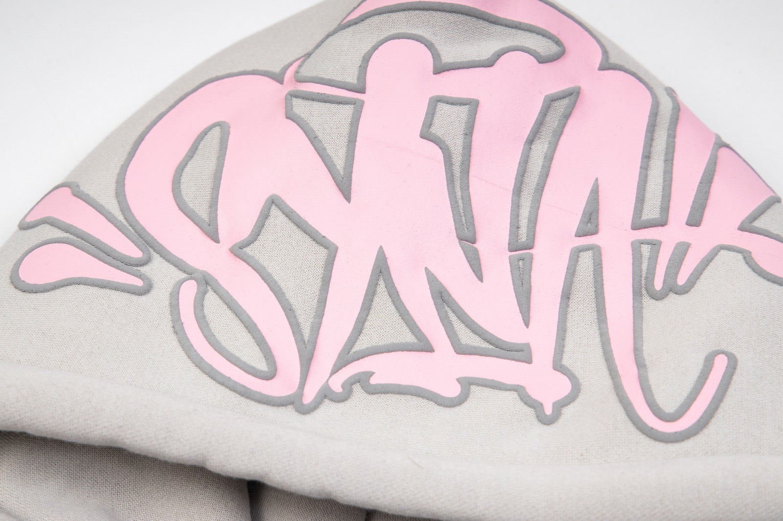 Syna World hoodie - אפור/ורוד