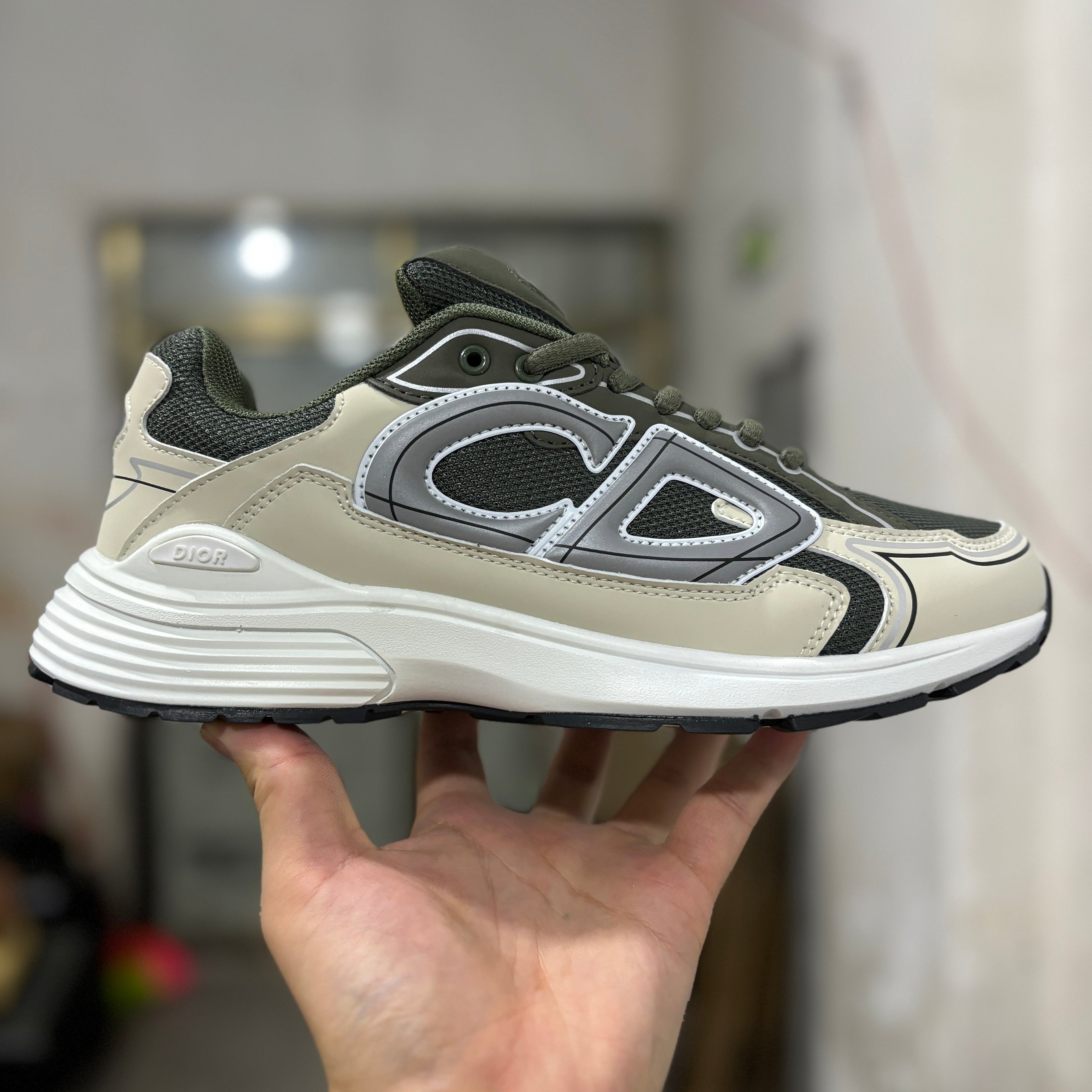Dior B30 Sneaker - Green/White