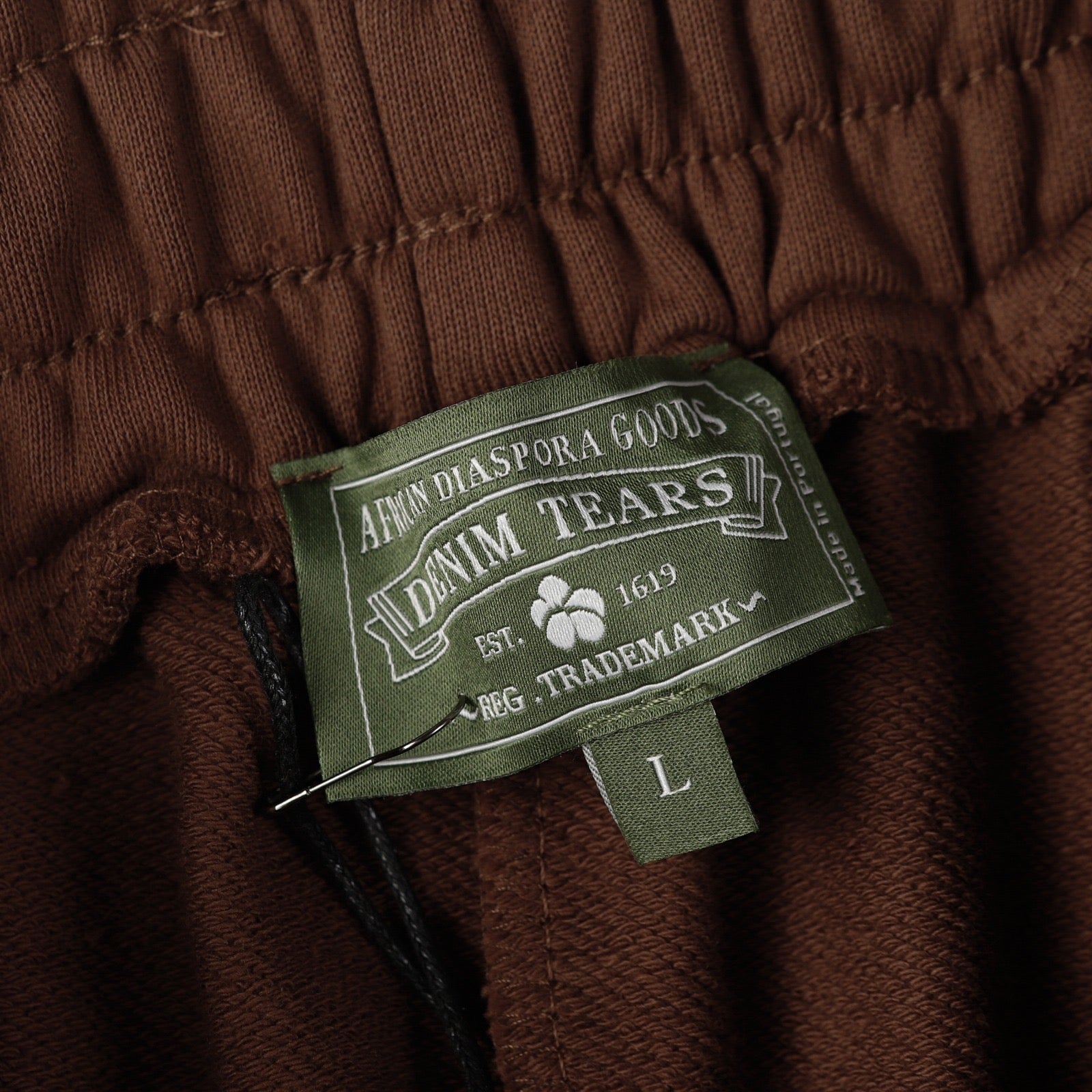 Denim trs pants - חום