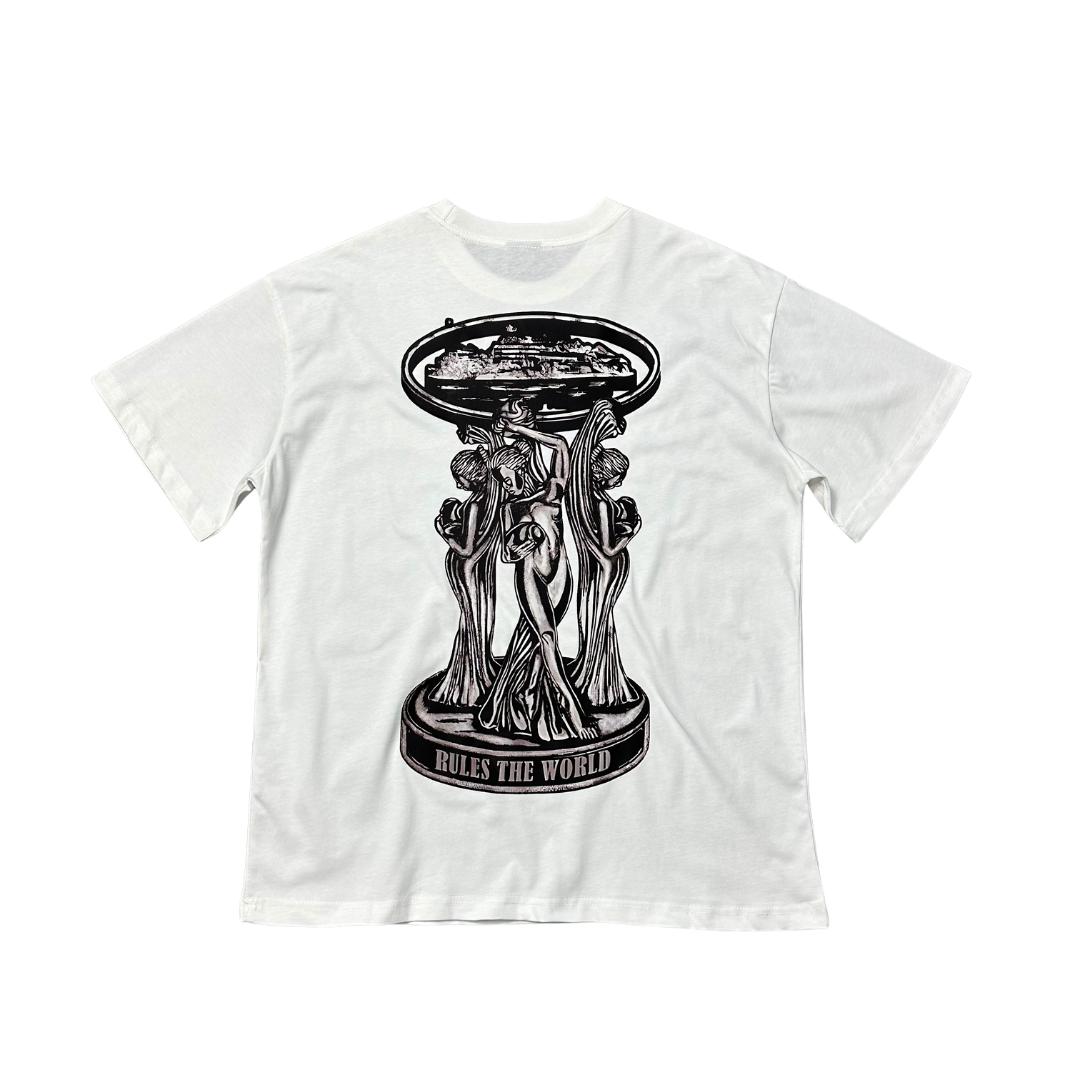 Corteiz "Statue Rules The World" Tee