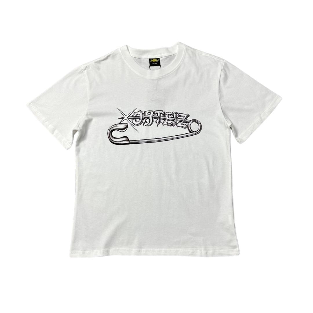 Corteiz "Safety Pin" Tee - White