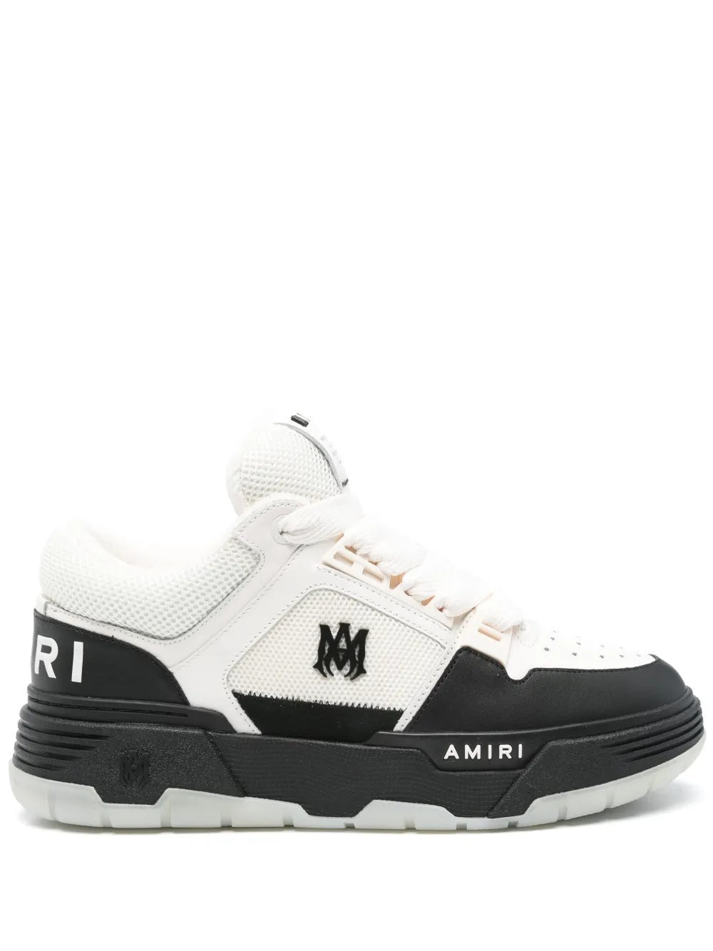 Amiri Skel Top Low - Black/White