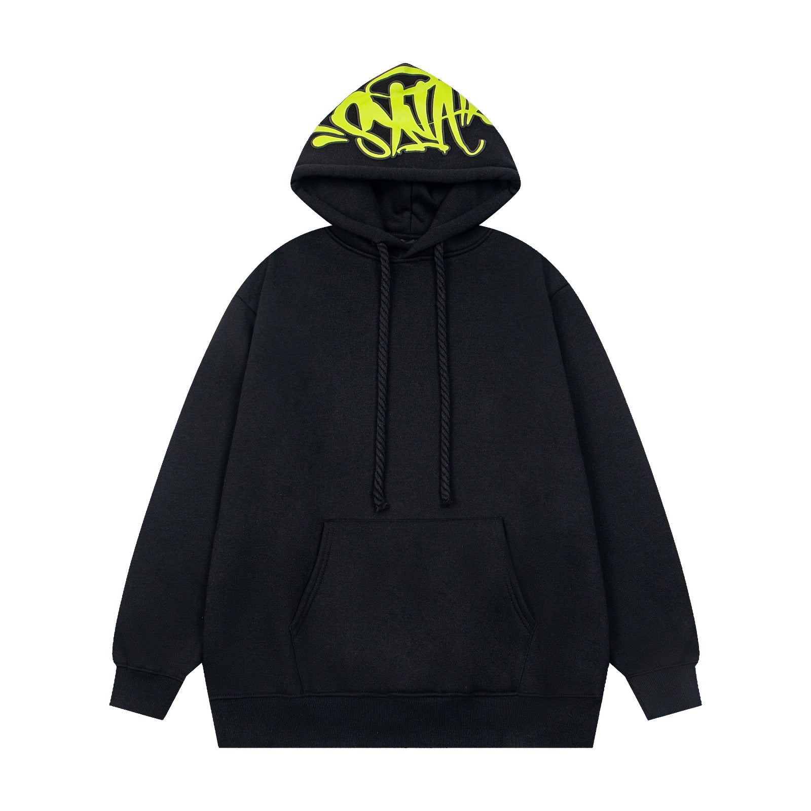 Syna World hoodie - שחור/ירוק