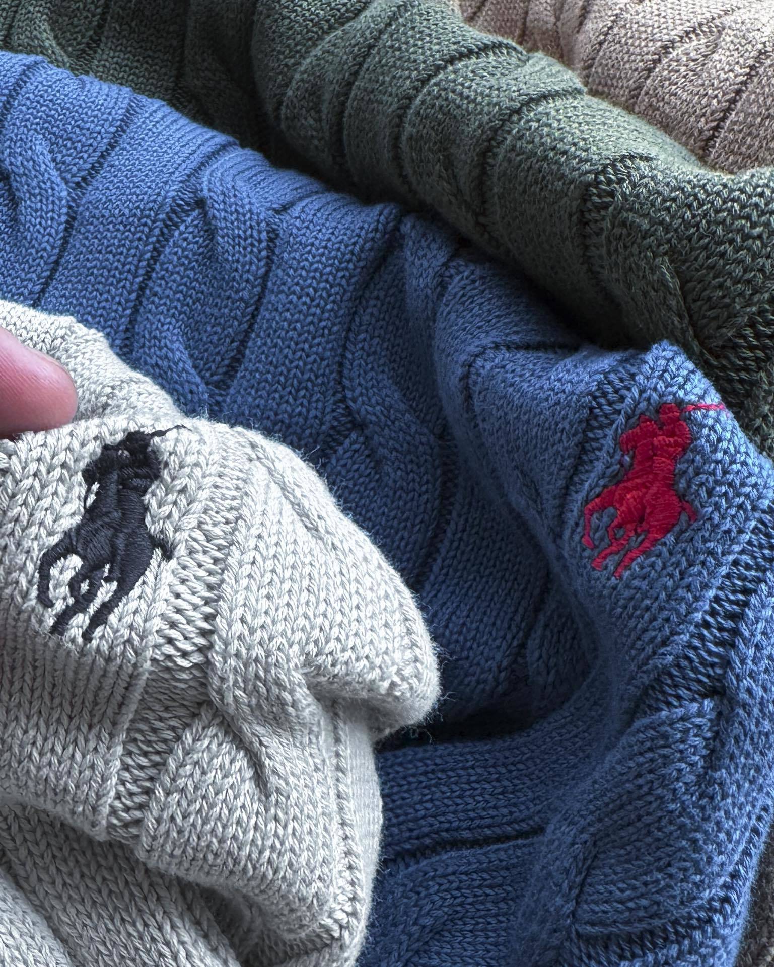 polo ralph lauren Lattice - אפור