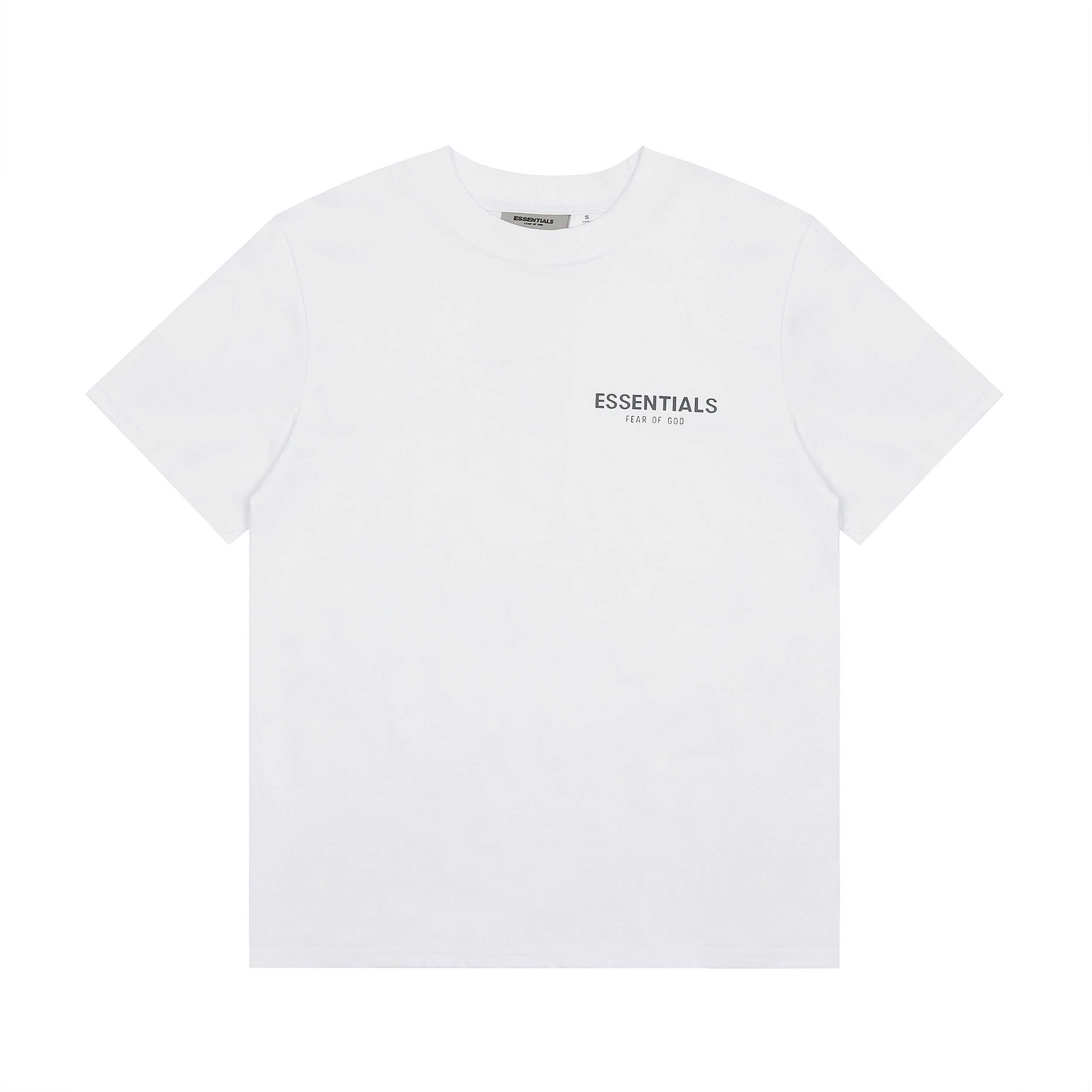Essentials Small Logo Tee - White