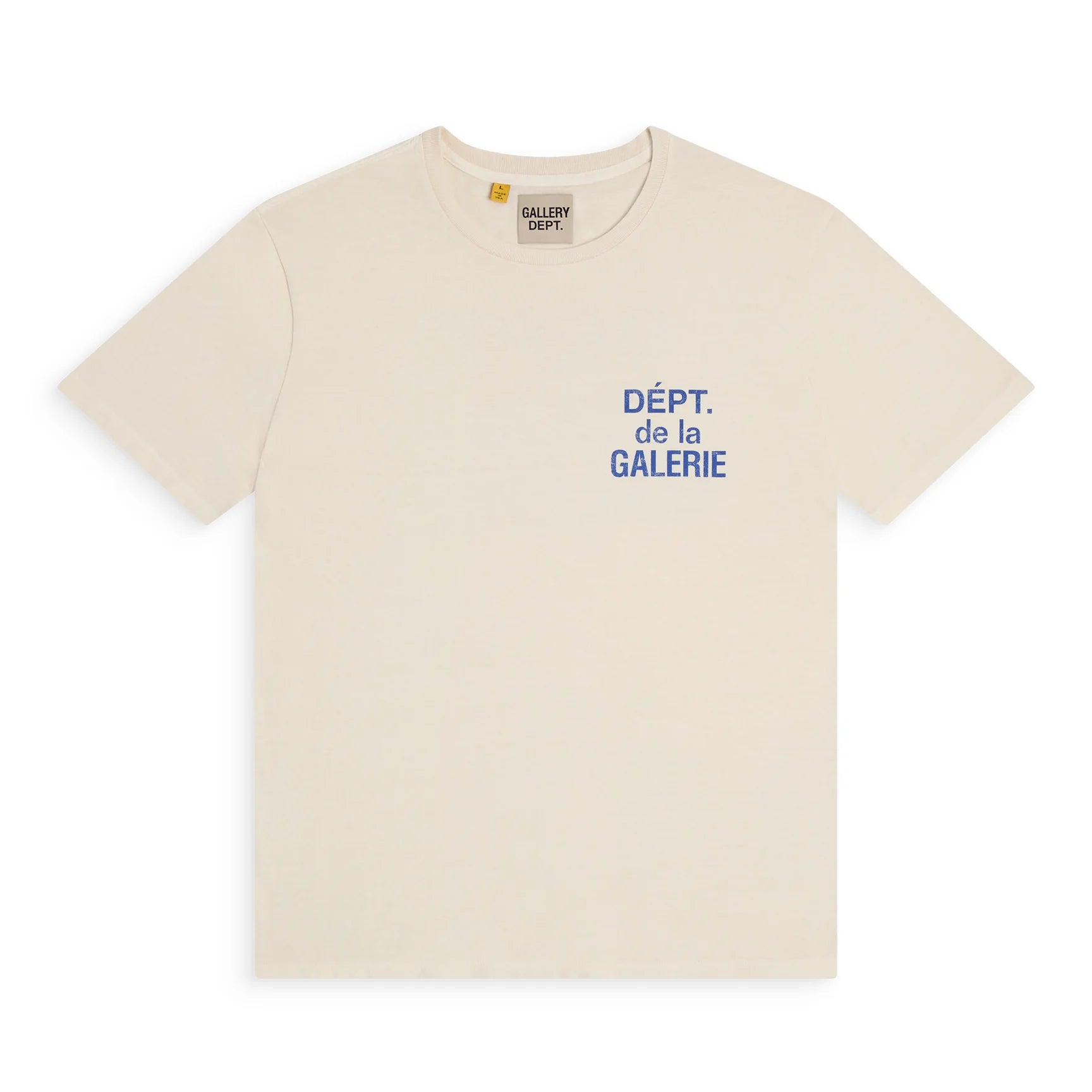 Dépt de la Galerie T Shirt - Cream /Blue