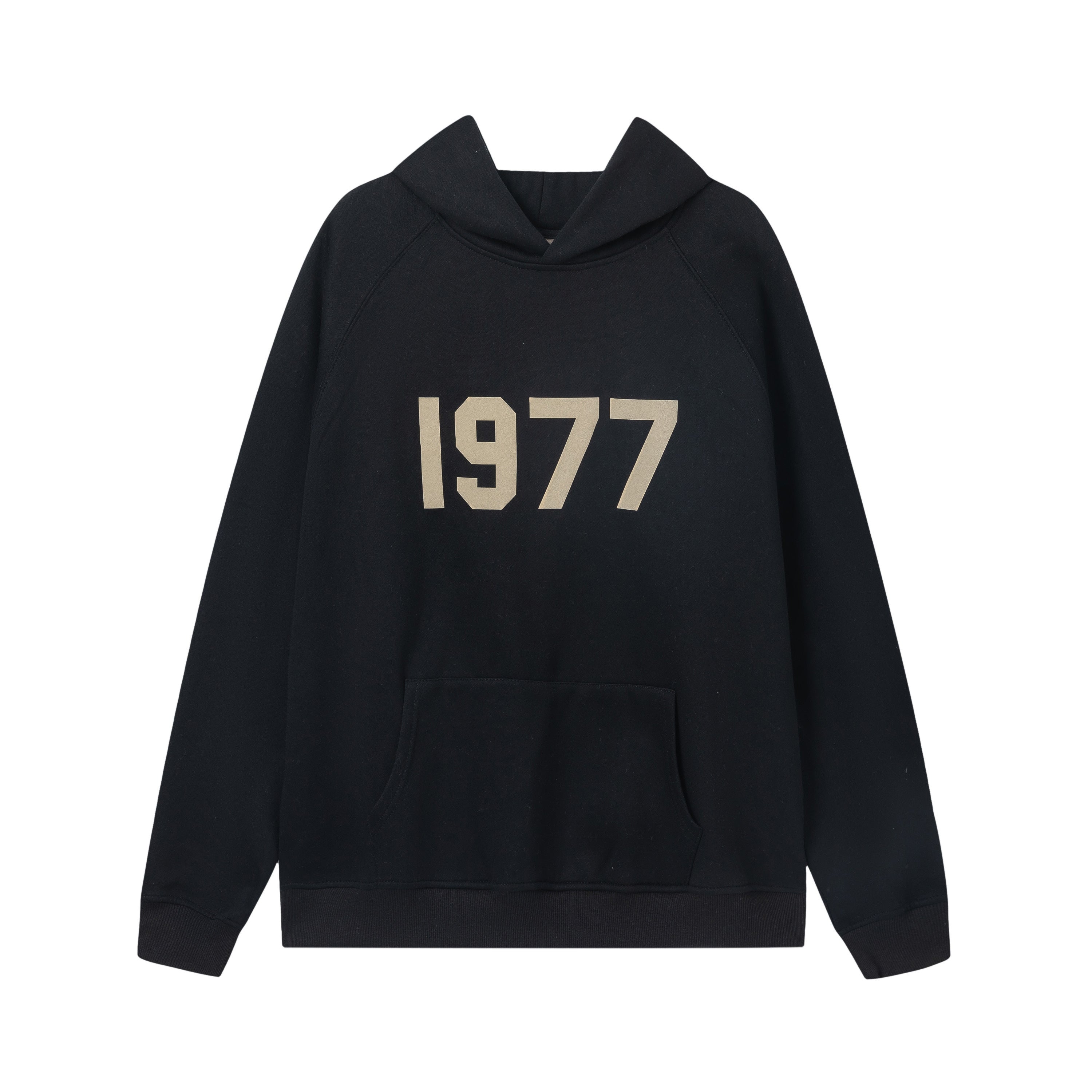 שחור - Essentials 1977 Hoodie