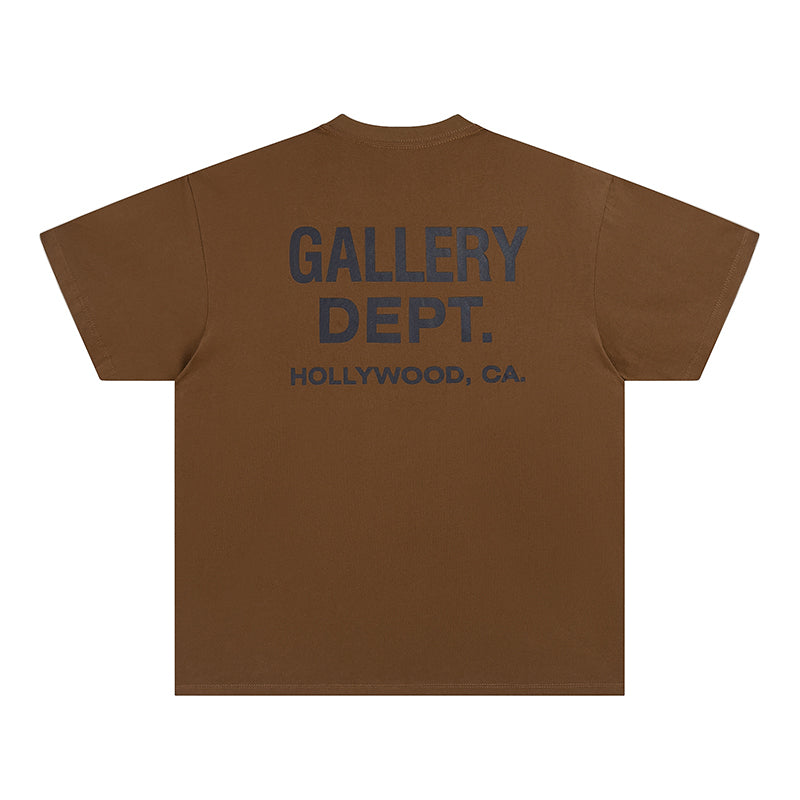 Gallery Dept T Shirt - Brown/grey