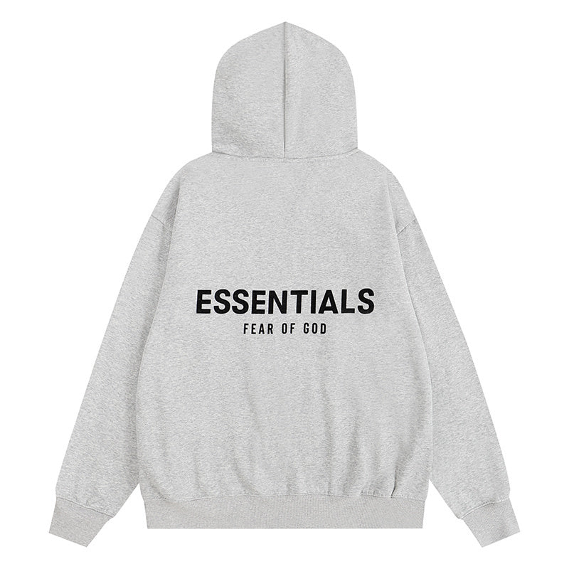 אפור בהיר - Essentials classic Hoodie