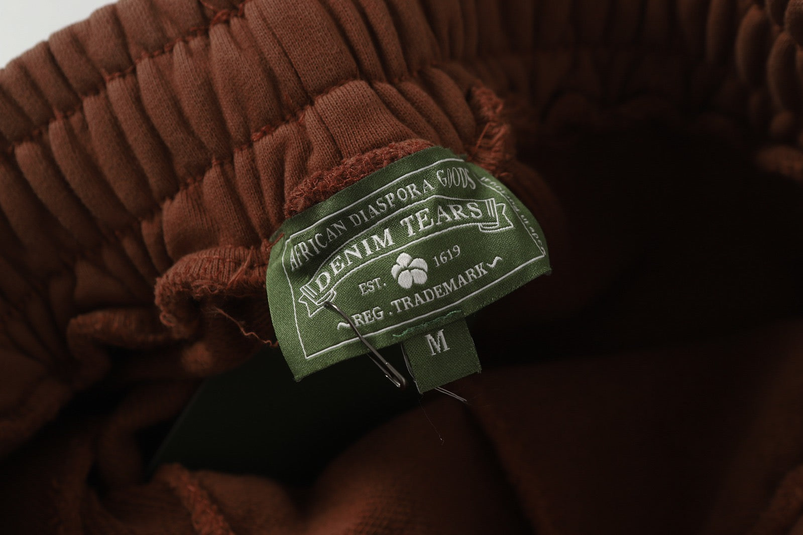 Denim trs faded Tracksuit - חום