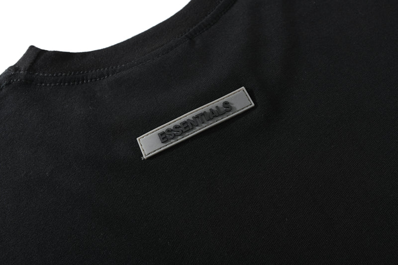 Essentials Small Logo Tee - Dark slate