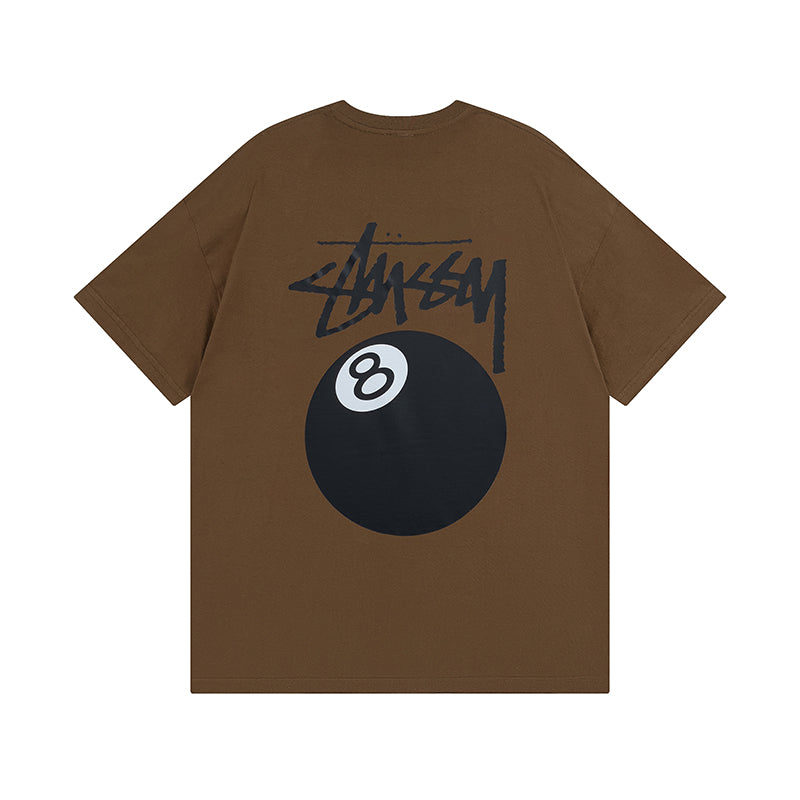Stüssy 8 Ball Tee - brown