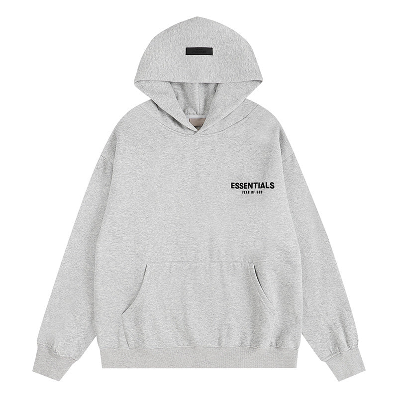 אפור בהיר - Essentials classic Hoodie