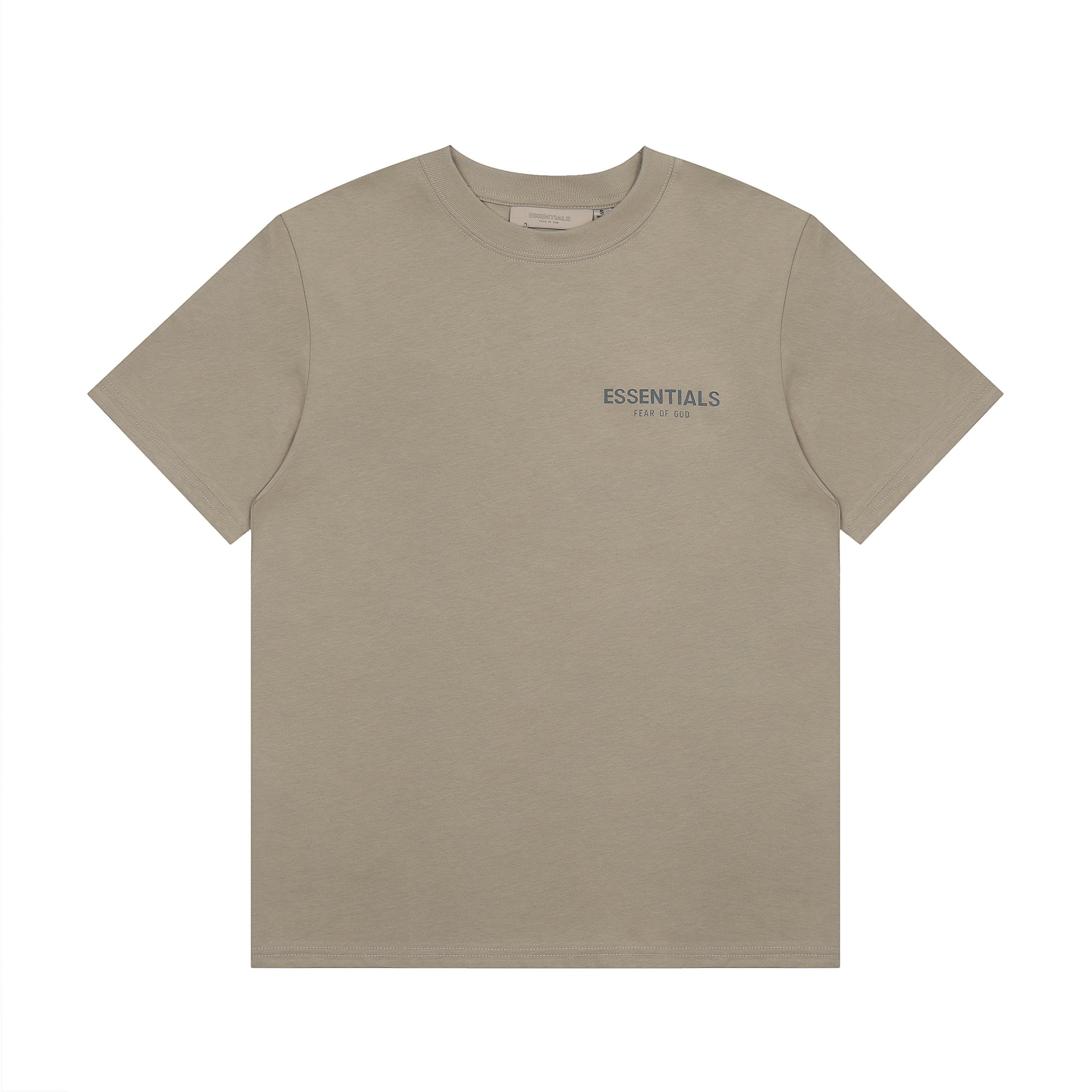 Essentials Small Logo Tee - Buttercream