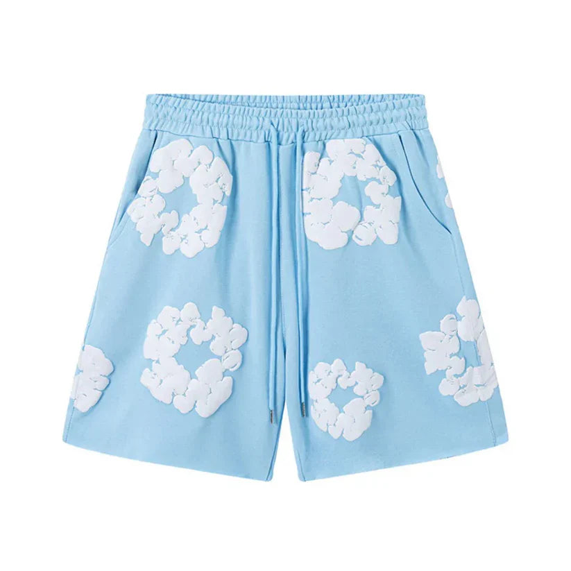 Denim Trs Shorts sky