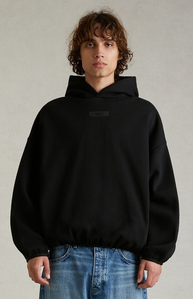 Essentials hoodie - שחור