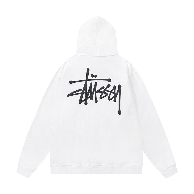 STUSSY HOODIE - לבן