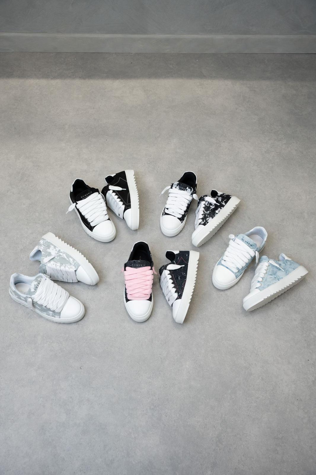 NUMERIS Shoes - שחור וורוד