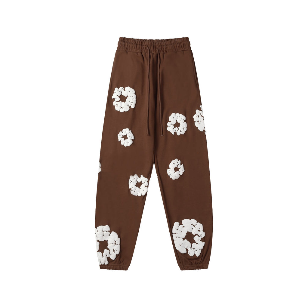 Denim trs pants - חום