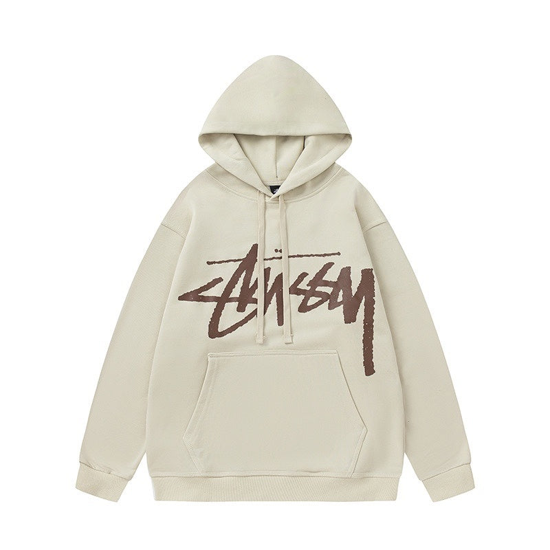 STUSSY HOODIE - בז׳