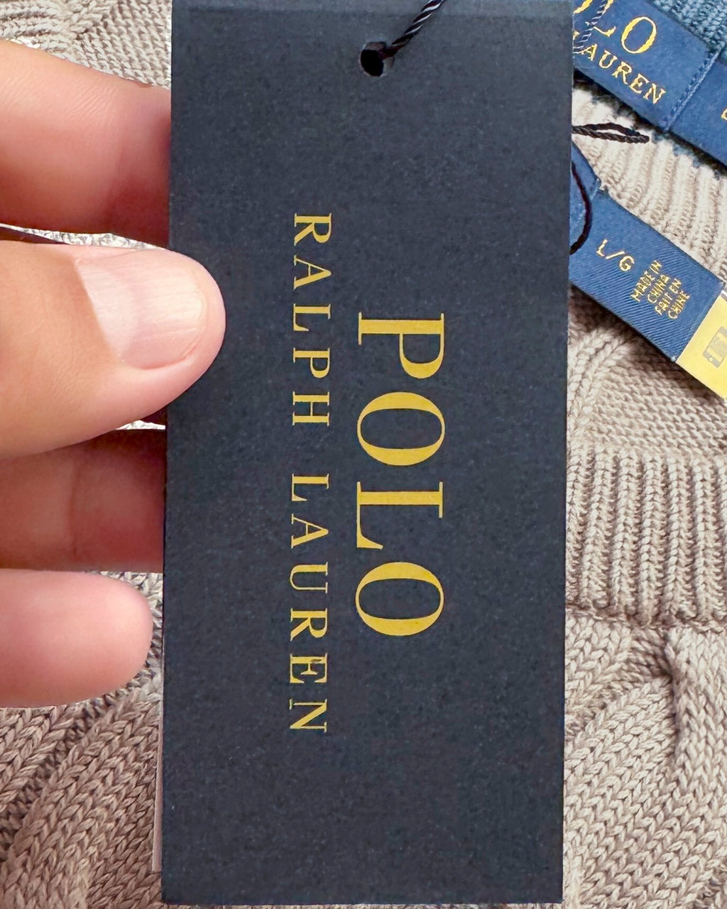 polo ralph lauren Lattice - כחול בהיר