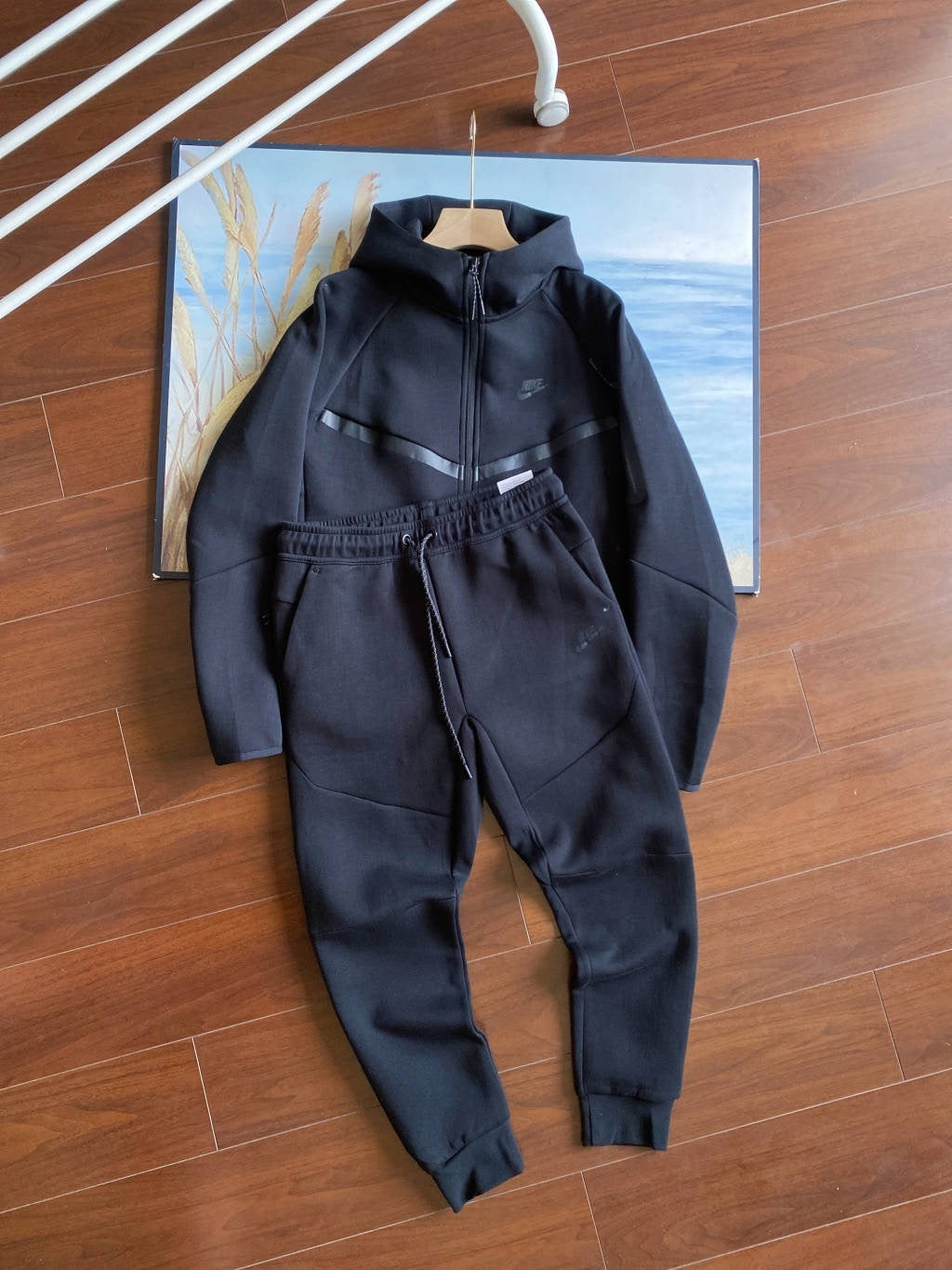 שחור - Nike Tech Tracksuit