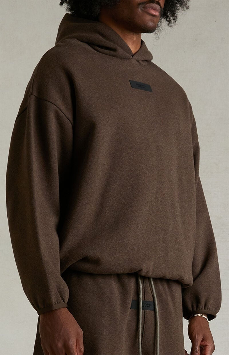 Essentials hoodie - חום