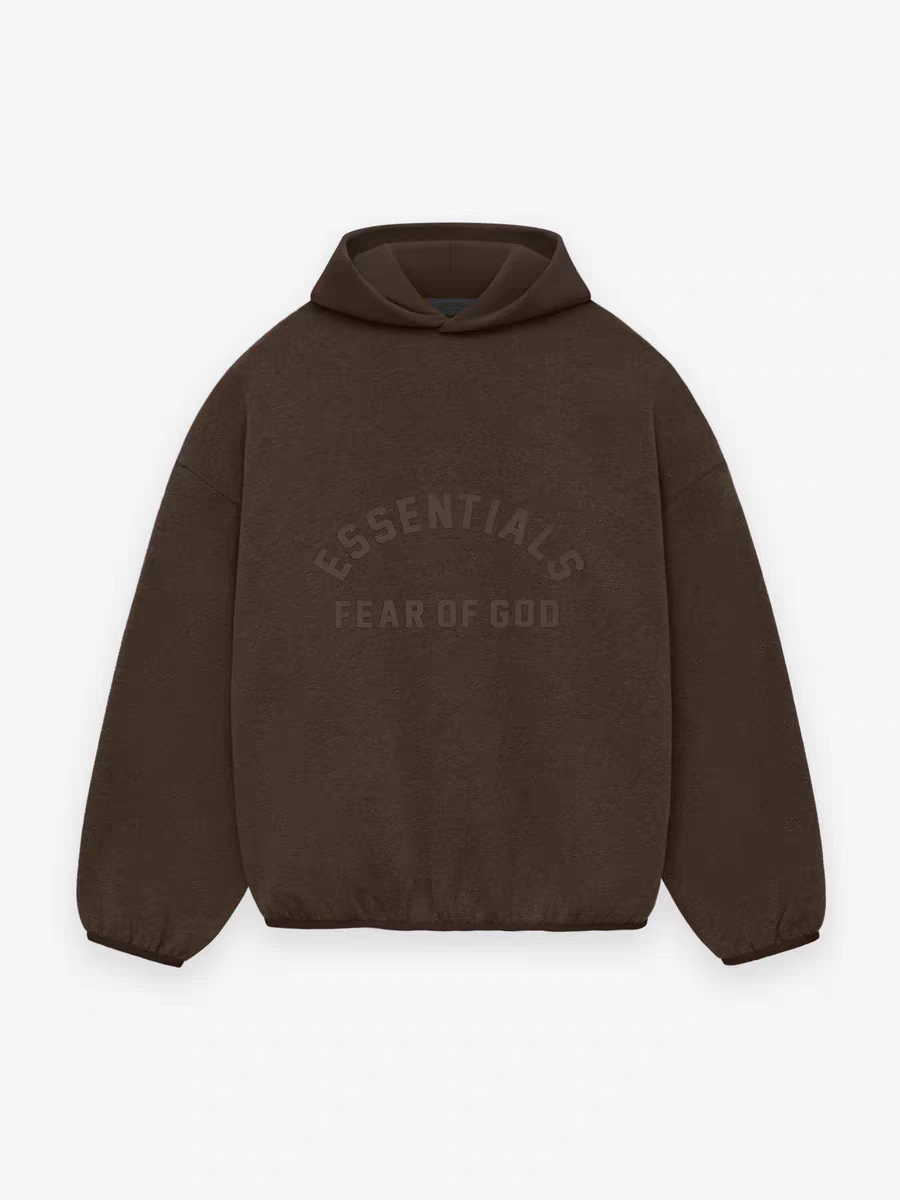 Essentials hoodie - חום