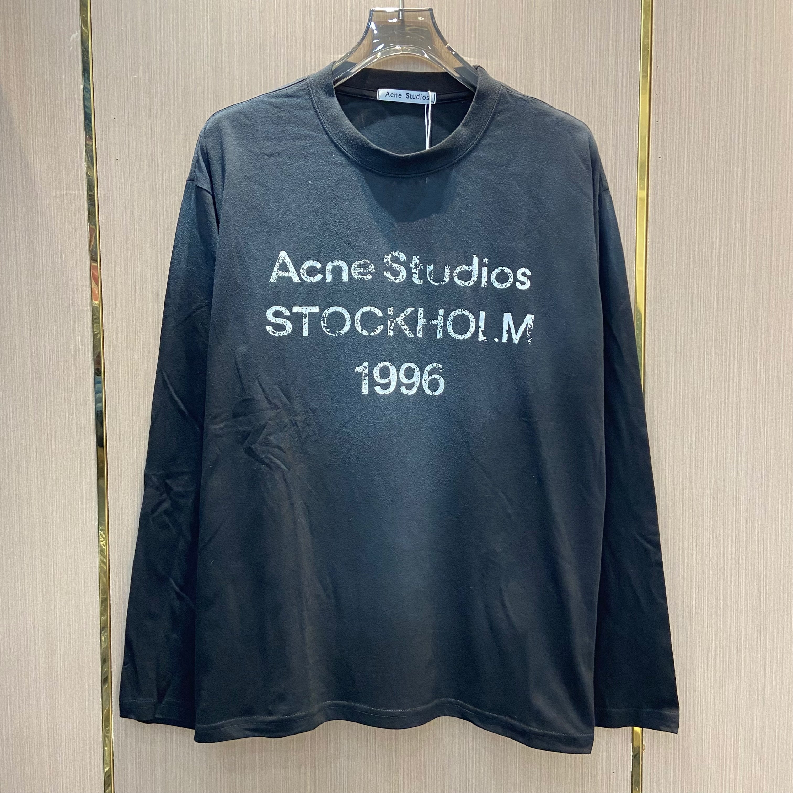 Acne Studios long shirt - אפור דהוי