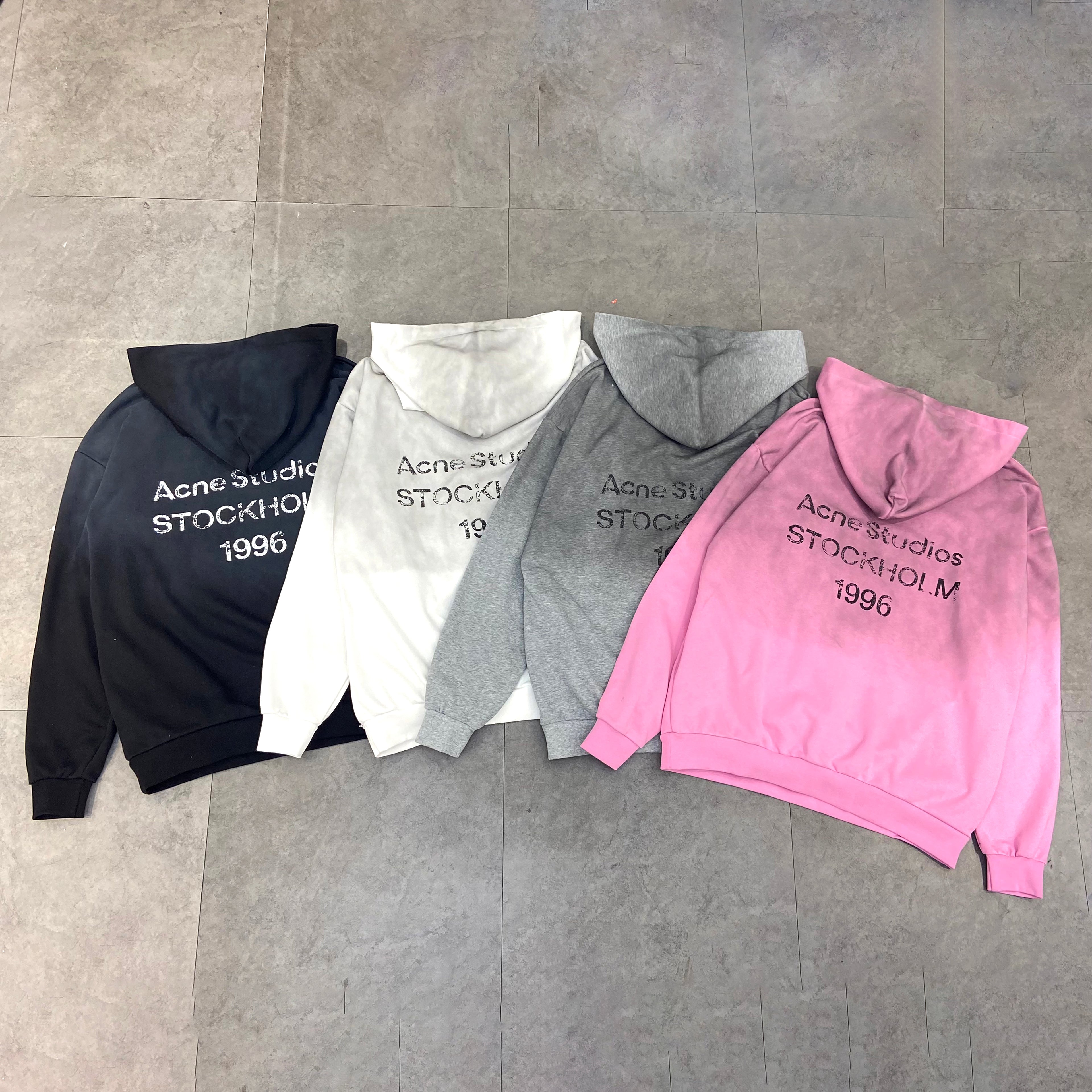 Acne Studios Hoodie - ורוד דהוי