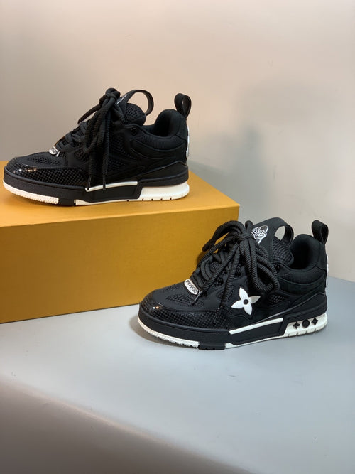 LV Trainer Sneaker - Black/White